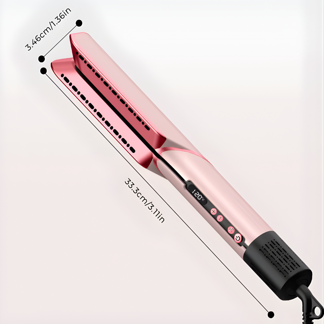 Airstyle Pro™ Tecnología iónica avanzada para secar y alisar tu cabello, reduciendo el frizz y cuidando la salud capilar sin daño por calor.