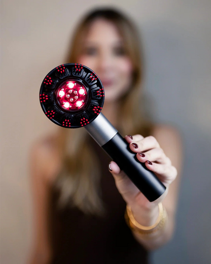 NutriHair Pro™ Estimulador Capilar con Luz Roja y Masaje Inteligente