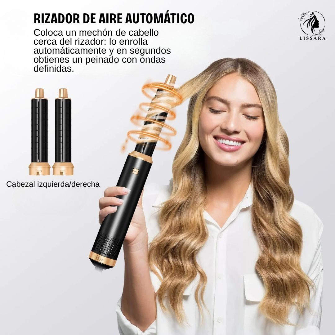 AeroLiss Pro Max™ 6 en 1 — El Lujo Definitivo en Alisado y Secado