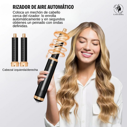 AeroLiss Pro Max™ 6 en 1 — El Lujo Definitivo en Alisado y Secado