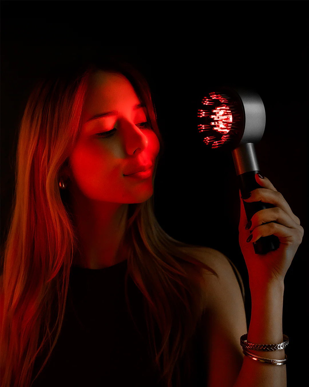 NutriHair Pro™ Estimulador Capilar con Luz Roja y Masaje Inteligente