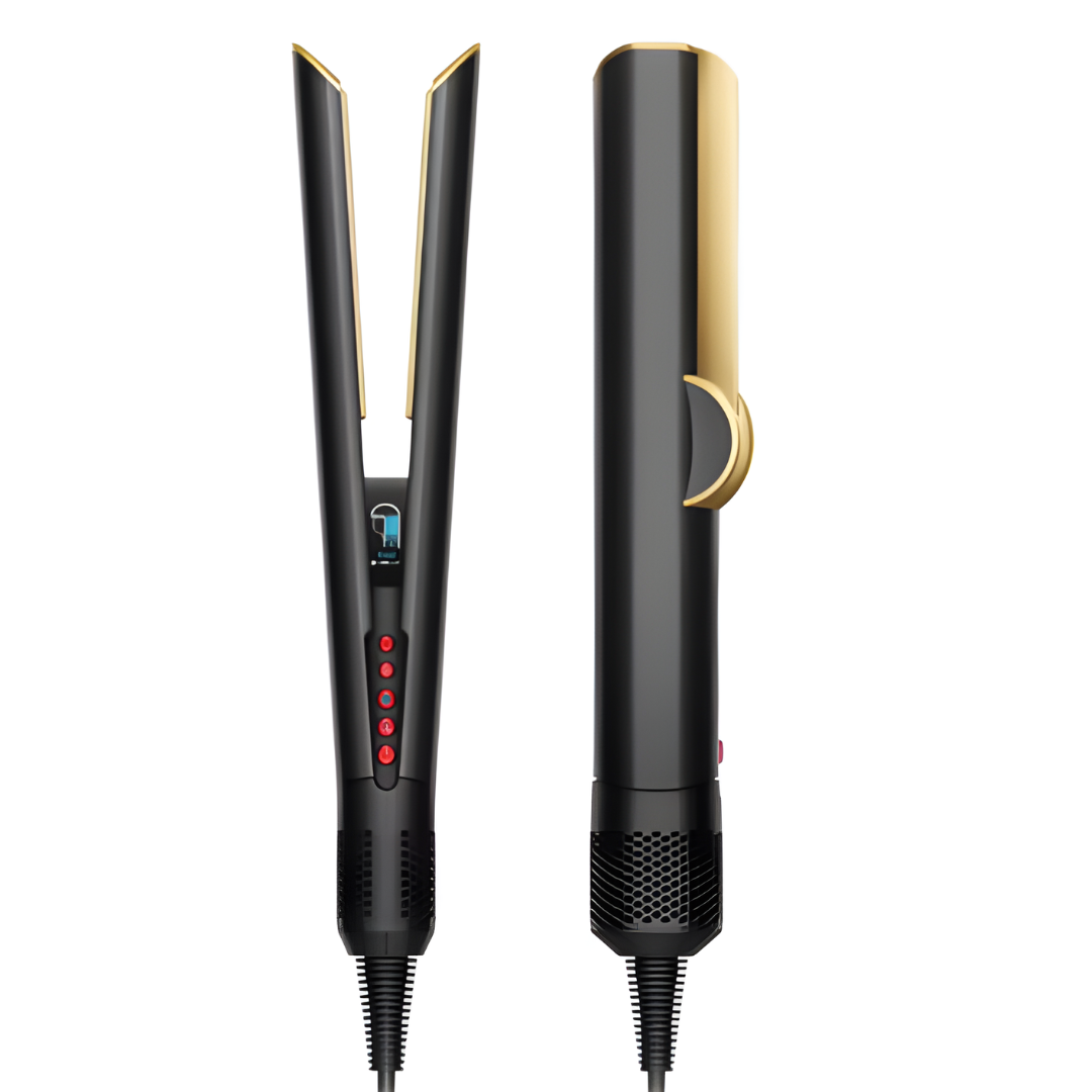 AeroLiss Pro™ – Alisadora y Secadora 2 en 1 para un Cabello Liso, Brillante y Saludable