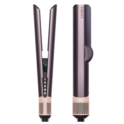 AeroLiss Pro™ – Alisadora y Secadora 2 en 1 para un Cabello Liso, Brillante y Saludable