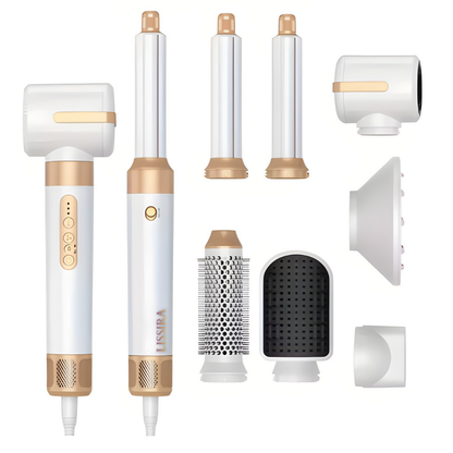 AeroLiss Pro Max™ 7 en 1 — El Lujo Definitivo en Alisado y Secado