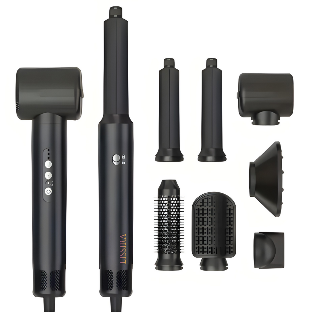 AeroLiss Pro Max™ 7 en 1 — El Lujo Definitivo en Alisado y Secado