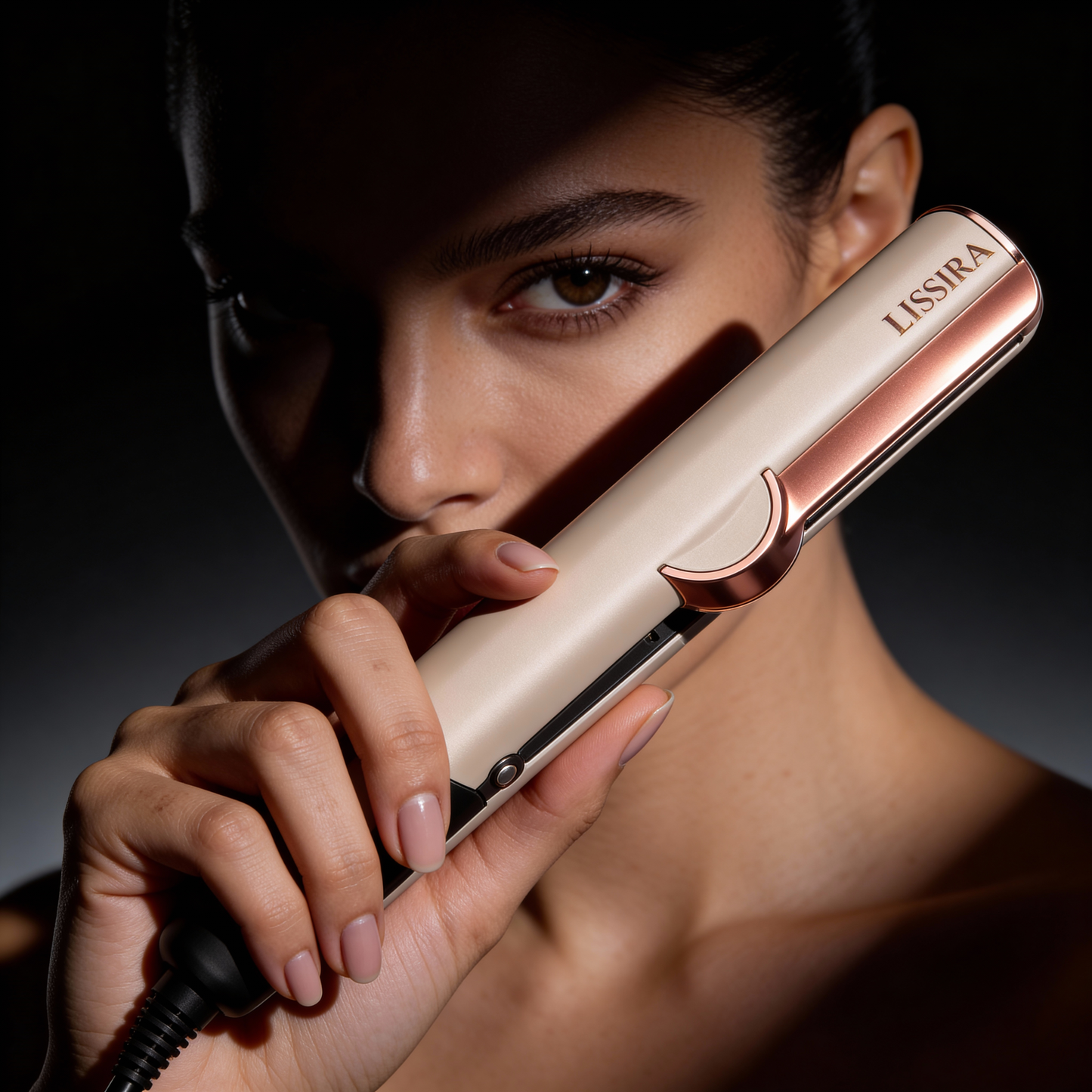 AeroLiss Pro™ – Alisadora y Secadora 2 en 1 para un Cabello Liso, Brillante y Saludable